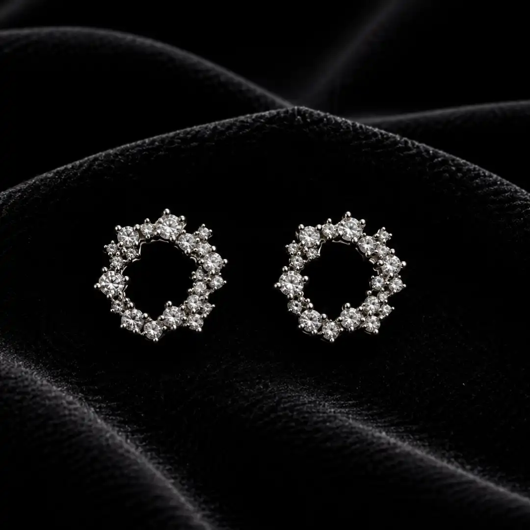 Korean Anti tarnish earrings - Image 2