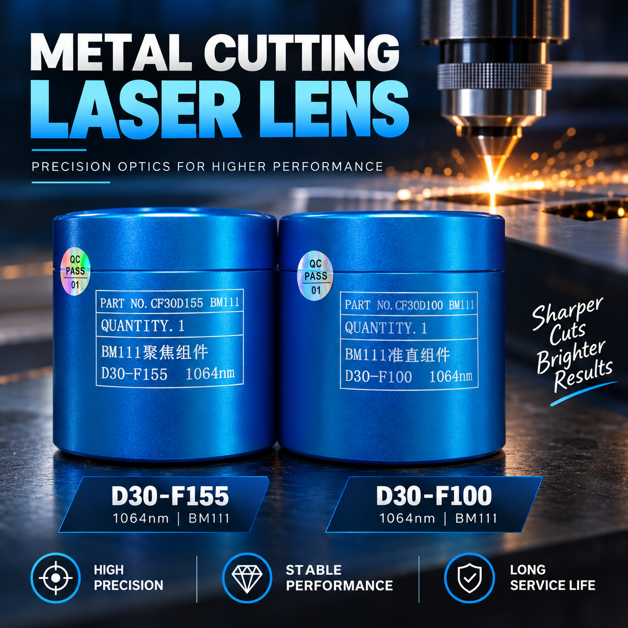 Metal cutting laser lens - Image 4